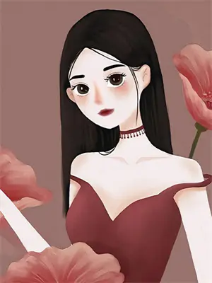 柏树下的蘑菇