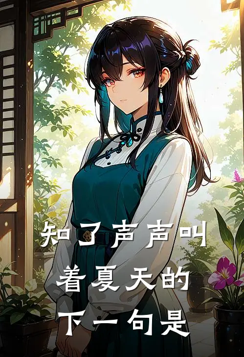 知了声声叫着夏天的下一句是